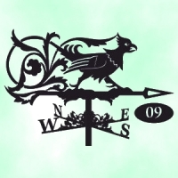 Флюгер на крышу Жар-Птица