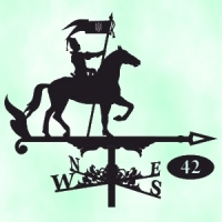 Флюгер  Казак на коне