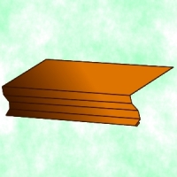 Карнизная планка для кровли фигурная