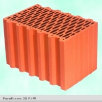 Керамический блок Porotherm 38 P+W