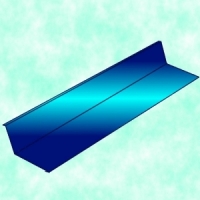 Планка примыкания со штрабой